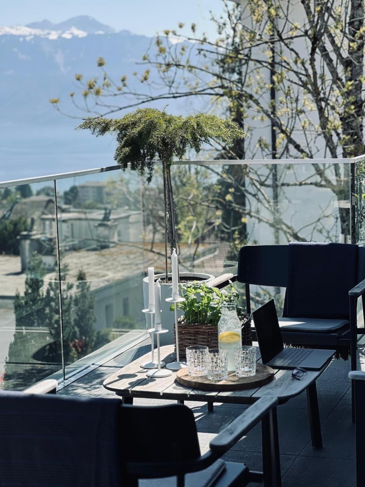 New Luxury Lake view Apartment - Lausanne Extérieur photo